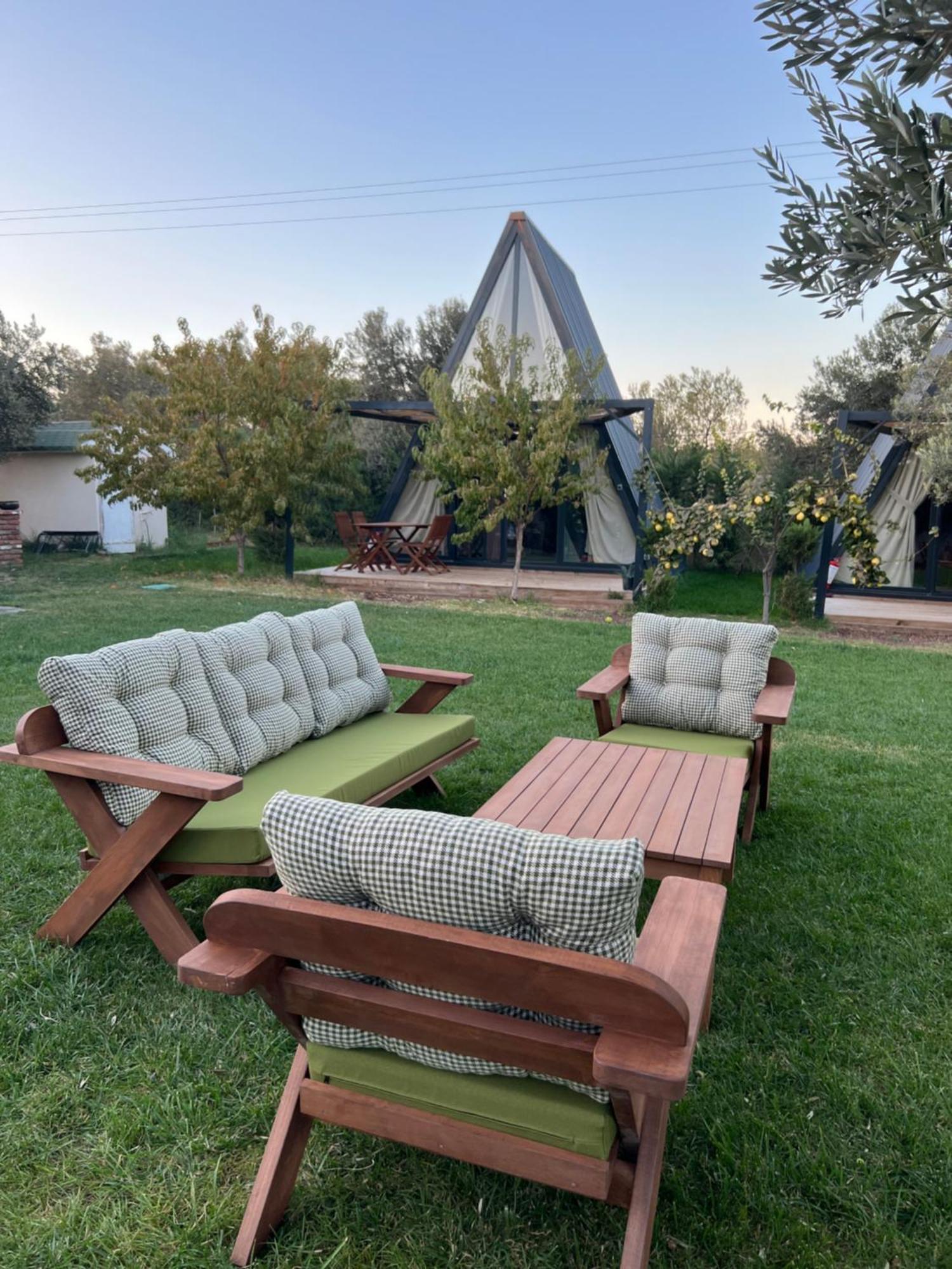 Byelka Bungalov Ayvalı Exteriör bild