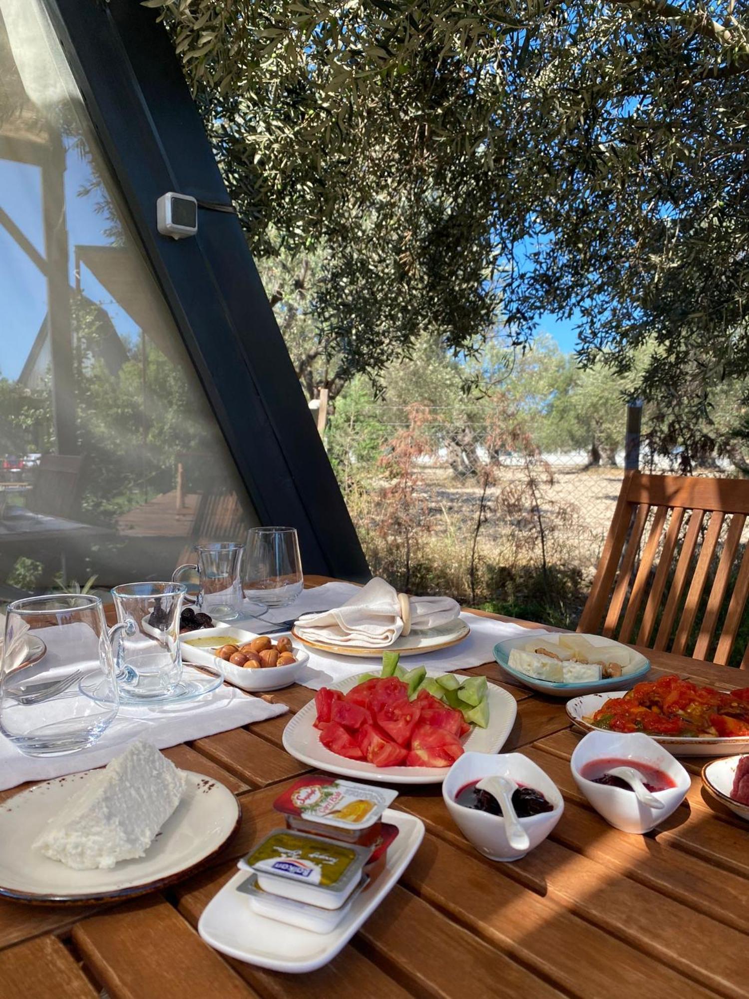 Byelka Bungalov Ayvalı Exteriör bild